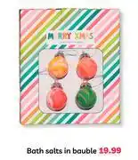 PEP Bath Salts In Bauble offer