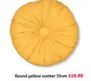 PEP Round Yellow Scatter-35cm offer