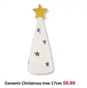 PEP Ceramic Christmas Trees 17cm offer