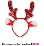 PEP Christmas Antler Headband offer
