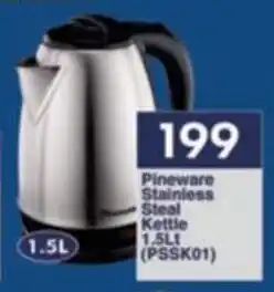 President Hyper Pineware Stainless Steel Kettle offer