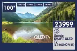 President Hyper JVC 100" Google Smart QLED TV offer