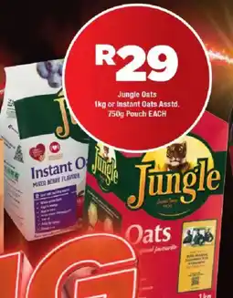OK Foods Jungle Oats or Instant Oats Asstd. Pouch offer