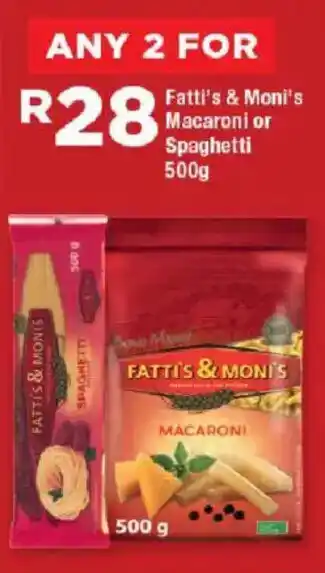 Fatti's & Moni's Macaroni or Spaghetti