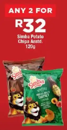 OK Foods Simba Potato Chips Asstd. offer