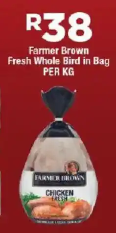 OK Foods Farmer Brown Fresh Whole Bird in Bag offer