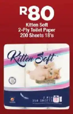 OK Foods Kitten Soft 2-Ply Toilet Paper 200 Sheets offer