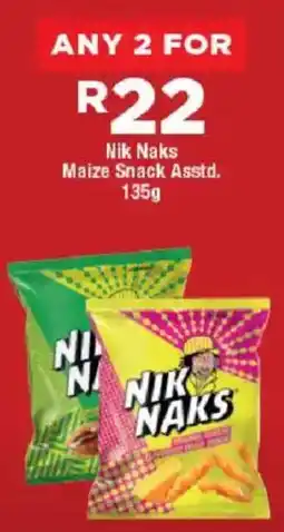 OK Foods Nik Naks Maize Snack Asstd. offer