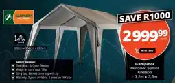 Checkers Campmor Outdoor Senior Gazebo offer