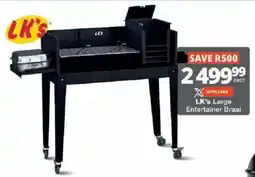 Checkers LK's Large Entertainer Braai offer