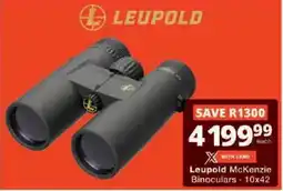 Checkers Leupold McKenzie Binoculars offer
