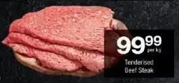 Checkers Tenderised Beef Steak offer