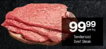 Checkers Tenderised Beef Steak offer