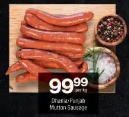 Checkers Dhania/ Punjab Mutton Sausage offer