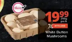 Checkers White Button Mushrooms offer