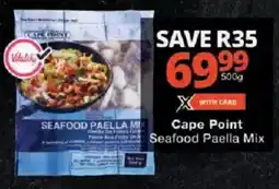 Checkers Cape Point Seafood Paella Mix offer