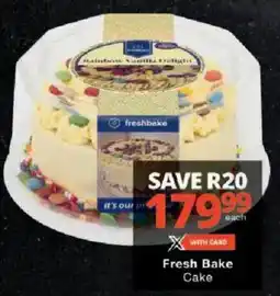 Checkers Fresh Bake Cake offer