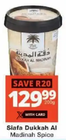 Checkers Siafa Dukkah Al Madinah Spice offer
