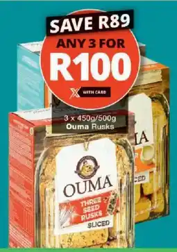 Checkers Ouma Rusks offer