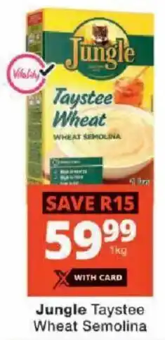 Checkers Jungle Taystee Wheat Semolina offer