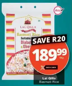 Checkers Lal Qilla Basmati Rice offer