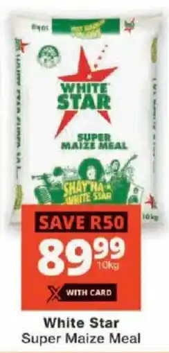 Checkers White Star Super Maize Meal offer
