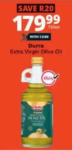 Checkers Durra Extra Virgin Olive Oil offer