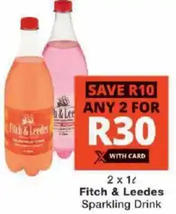 Checkers Fitch & Leedes Sparkling Drink offer