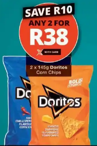 Checkers Doritos Corn Chips offer