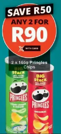 Checkers Pringles Chips offer