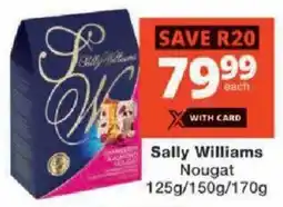 Checkers Sally Williams Nougat offer