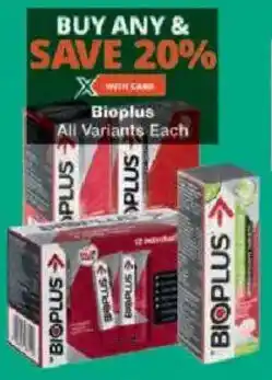 Checkers Bioplus All Variants offer