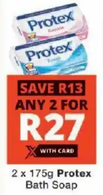 Checkers Protex Bath Soap offer