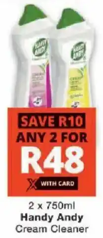 Checkers Handy Andy Cream Cleaner offer