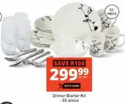 Checkers Dinner Starter Kit offer