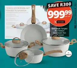 Checkers Coconut Forged Aluminium Cookware Set offer