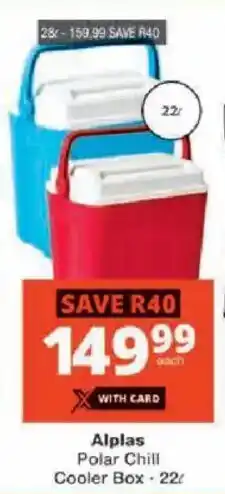 Checkers Alplas Polar Chill Cooler Box offer