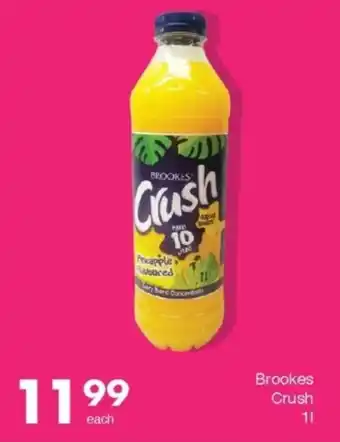 Save Brookes Crush offer