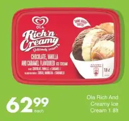 Save Ola Rich And Creamy Ice Cream offer