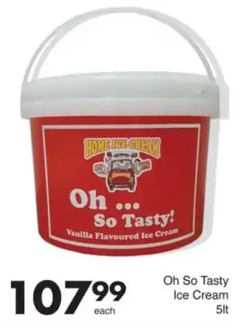 Save Oh So Tasty Ice Cream offer