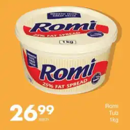 Save Romi Tub offer