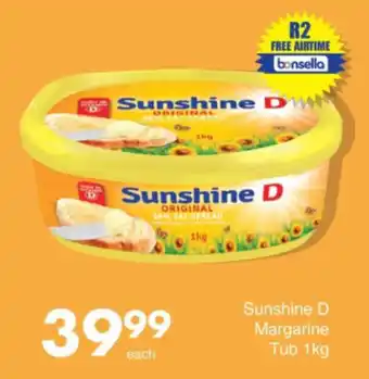 Save Sunshine D Margarine Tub offer