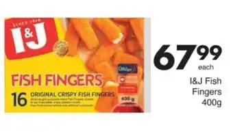 Save I&J Fish Fingers offer