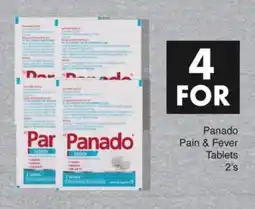 Save Panado Pain & Fever Tablets offer