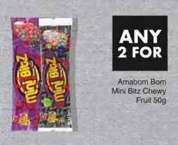 Save Amabom Bom Mini Bitz Chewy Fruit offer