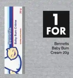 Save Bennetts Baby Bum Cream offer