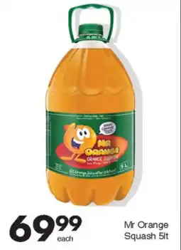 Save Mr Orange Squash offer