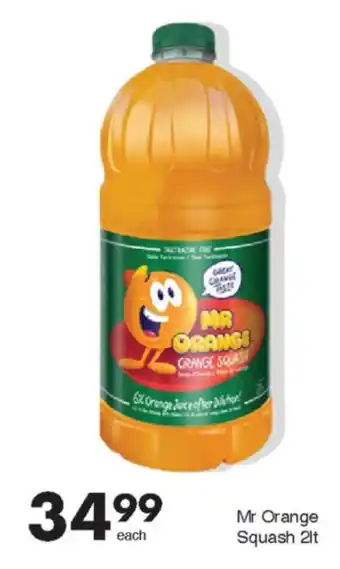 Save Mr Orange Squash offer
