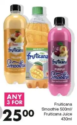Save Fruiticana Smoothie/ Fruiticana Juice offer