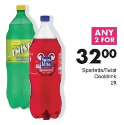 Save Sparletta/ Twist Cooldrink offer